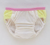 Trimsies Trainer<br>Size Medium<br>Waterproof Bamboo PUL Outer<br>Bamboo Velour Inner