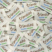 40 Trimsies Home Sewn Woven Labels