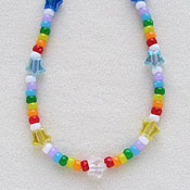 Stars and Rainbows<br>Stretchy Necklace