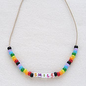 SMILE<br>Stretchy Necklace